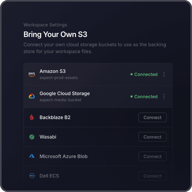 Bring Your Own S3