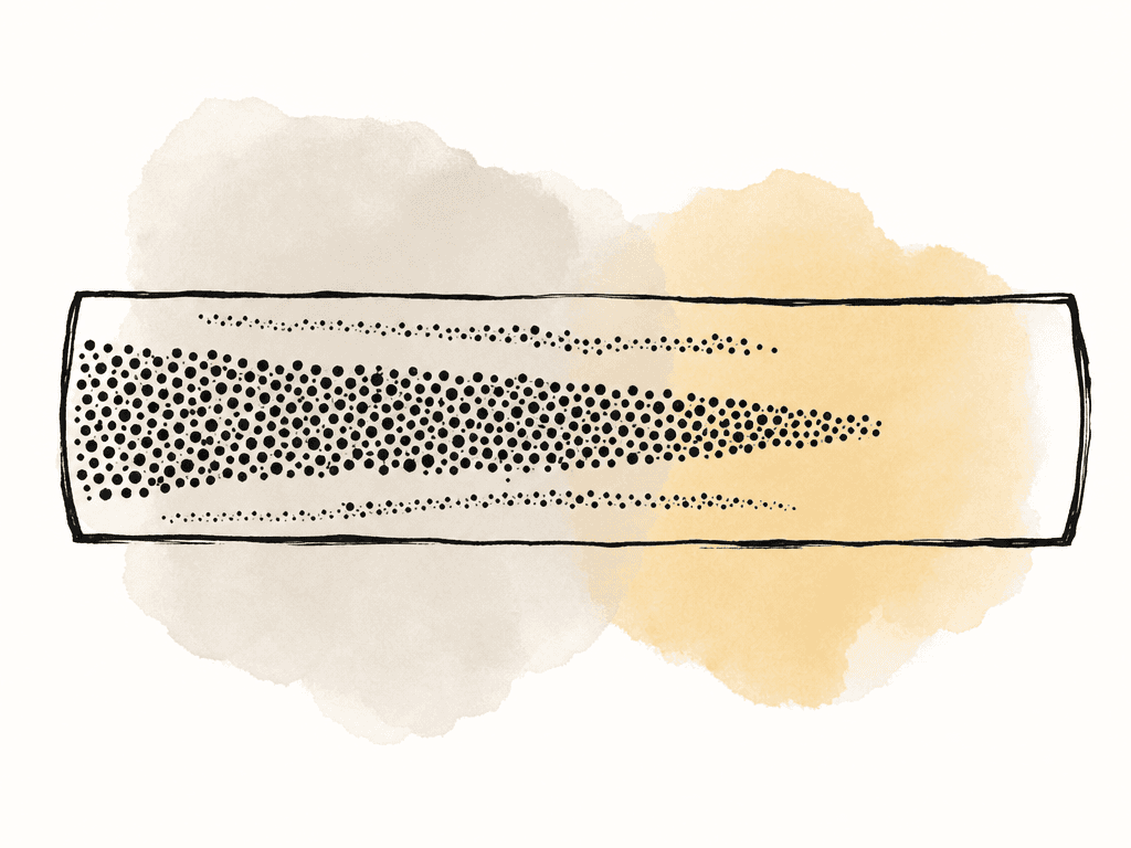 A large data stream shares a wide connection with smaller streams and leaves a little open space.