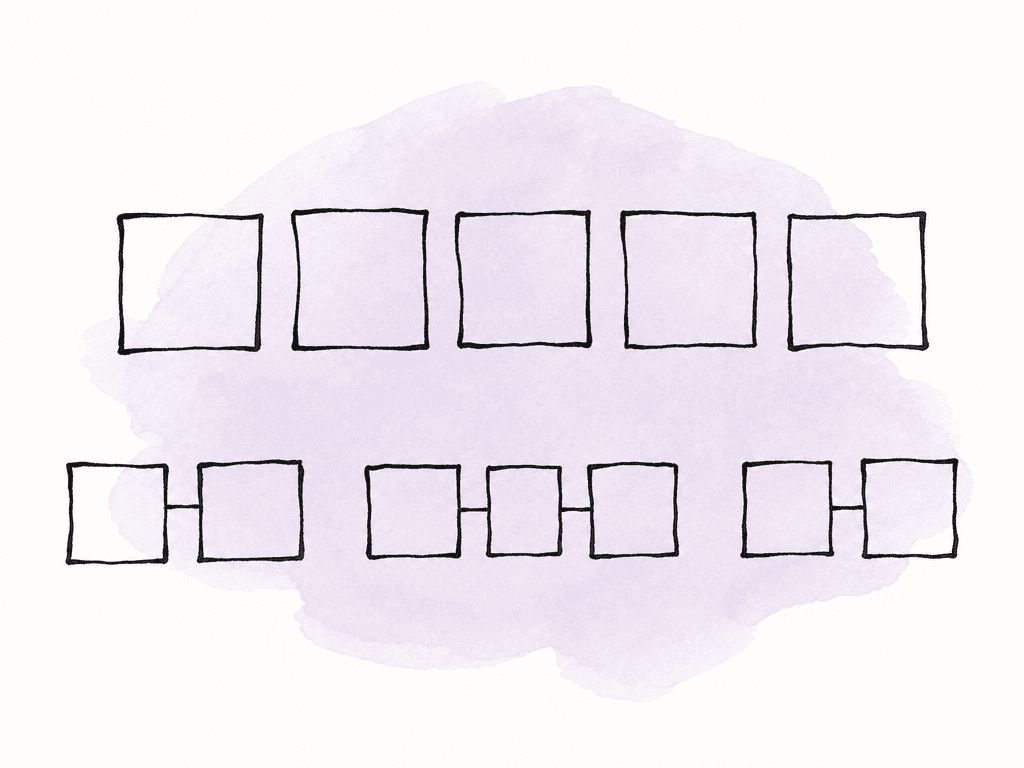 Separate film frames are shown beside linked groups of frames to compare intra-frame and Long GOP recording.
