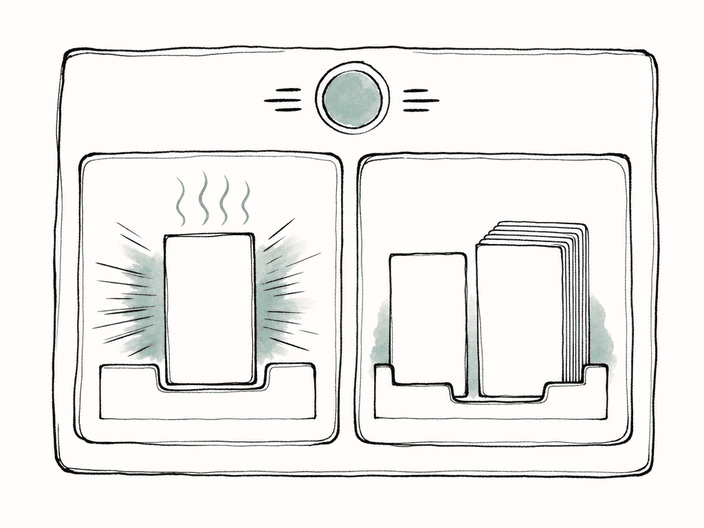 Two camera card slots show different media roles, one for heavy high-speed recording and one for longer capacity use.