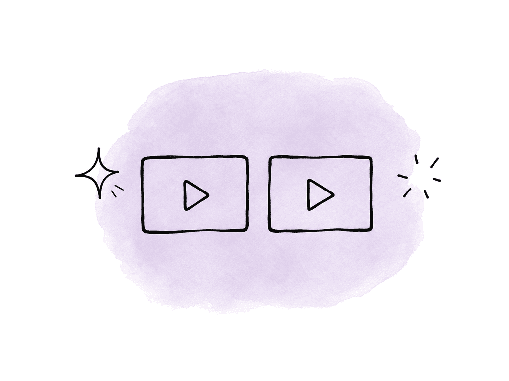 Hand drawn playback comparison showing a computer screen with HDR glow and a TV screen missing the expected glow.