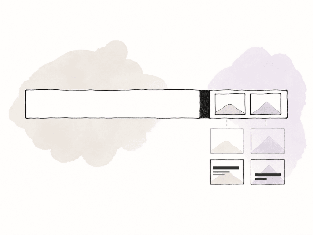A timeline shows the main program, a black gap, and a tail section containing clean textless background shots.